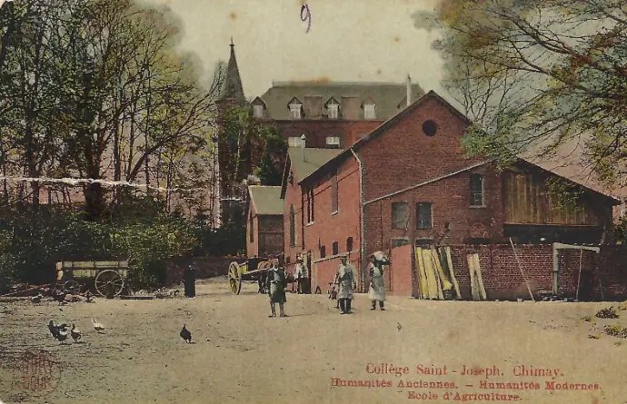 La Ferme du collège vers 1900